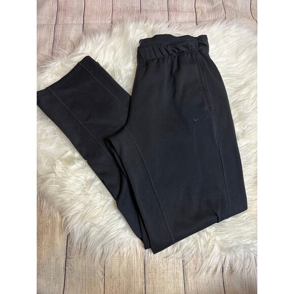 Nike Men's Therma-Fit Athletic Pants with Pockets Black Size M - Picture 1 of 8
